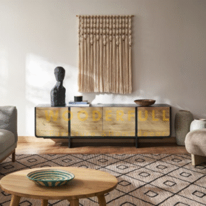 Buffet Kayu Jati Minimalis Modern