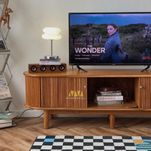meja TV jati solid