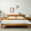 Tempat Tidur Kayu Jati Minimalis Modern – Rangka Kokoh & Elegan untuk Kamar Tidur Nyaman