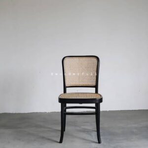 Kursi Makan Rotan kayu jati minimalis Cafe & Resto