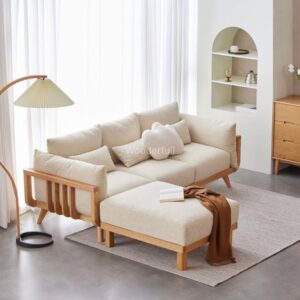 Sofa Kayu Jati Minimalis Modern – Nyaman & Estetik